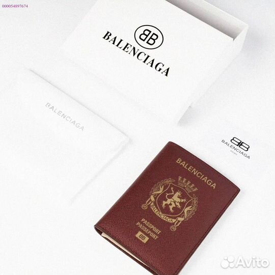 Обложка на паспорт Balenciaga (Арт.30861)