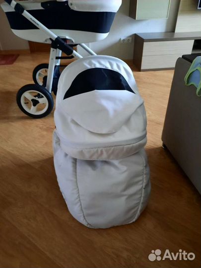 Коляска 2 в 1 bebetto magnum