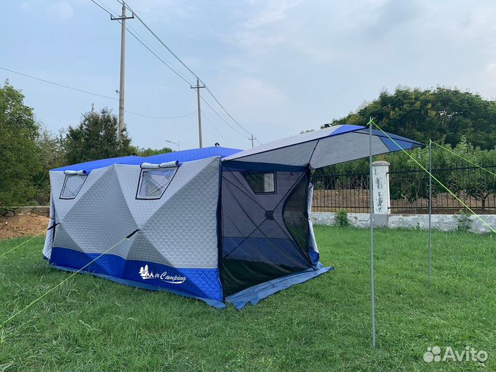 Палатка-куб для зимней рыбалки Mircamping 2023
