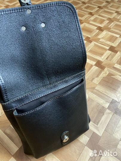 Мужская кожаная сумка через плечо