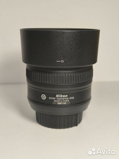 Объектив Nikon AF-S 50mm f/1.8G Коробка Гарантия