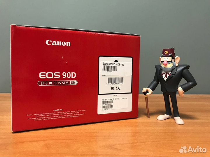 Фотоаппарат Canon EOS 90D Body черный