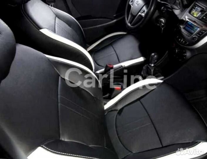 Автомобильные чехлы Hyundai Solaris (II)