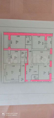 3-к. квартира, 115 м², 9/13 эт.