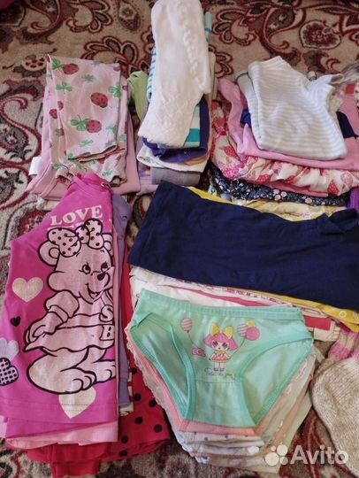 Вещи пакетом на девочку