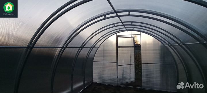 Теплицы из поликарбоната с гарантией