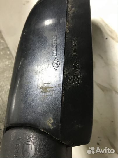 Боковое левое зеркало Renault Megane 2