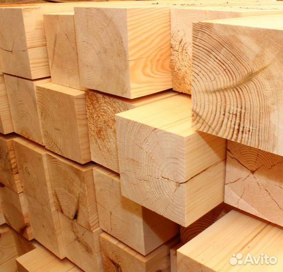 Брус обрезной Пиломатериалы