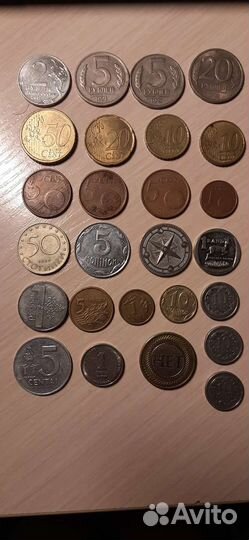 Продам разные монеты