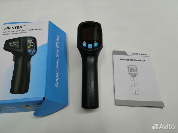 Цифровой бесконтактный пирометр ик