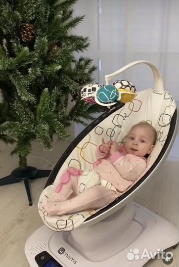 Детский шезлонг mamaroo+ матрасик прокат