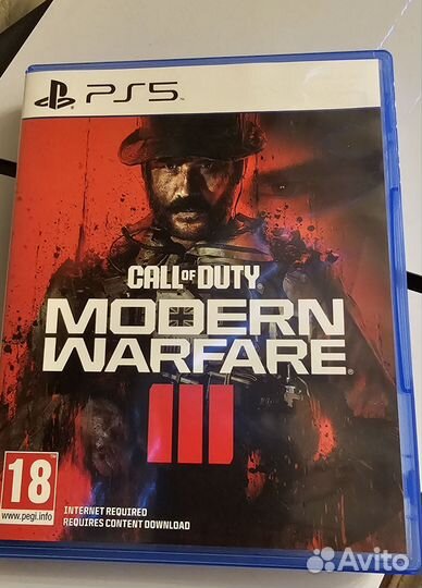 Call of duty modern warfare 3 ps5 диск