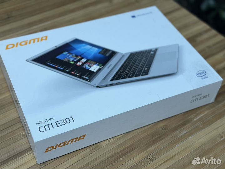 Тонкий компактный ноутбук 13.3IPS/4/4/SSD/6ч