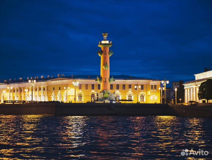 Экскурсия — Санкт-Петербург — Ночная теплоходная п