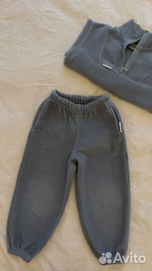 Штаны флисовые lime детские