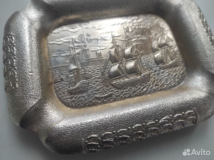 Пепельница алюминиевая СССР