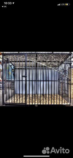 Изготовление вольеров для собак