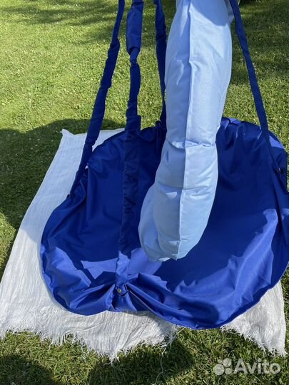 Подвесное кресло качели с подушкой