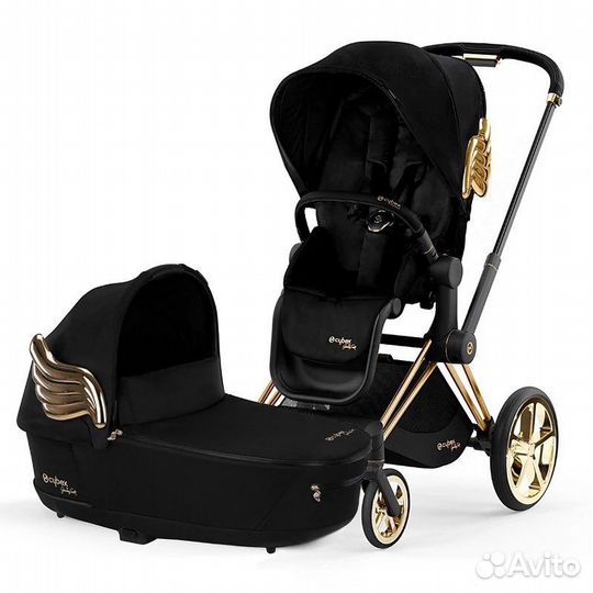 Коляска Cybex priam 4 jeremy с крыльями