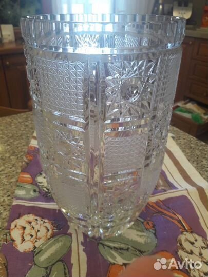 Хрустальная ваза СССР 70г
