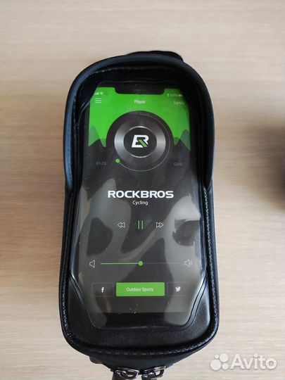 Велосипедная сумка на раму Rockbros