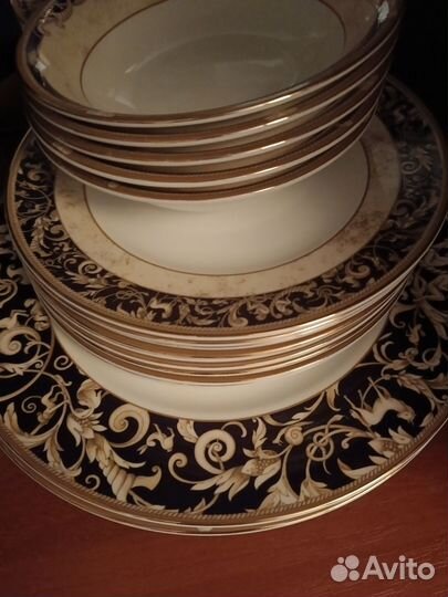 Набор столовой посуды фарфор 12 персон werdgwood