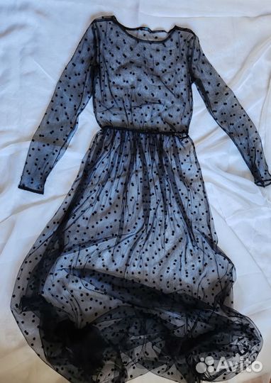 Платье сетка