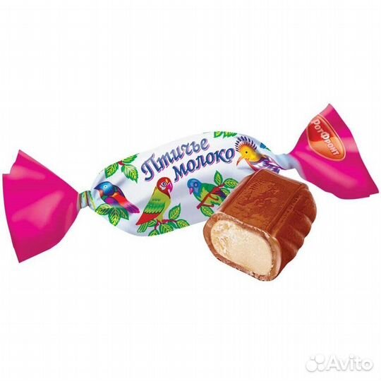 Конфеты карамель птичье молоко 250г