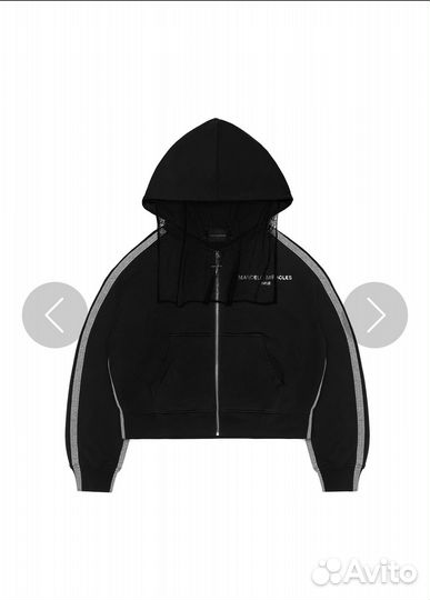 Marcelo miracles ghost zip hoodie