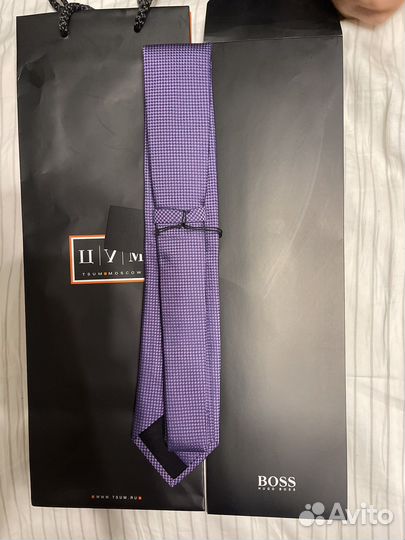 Галстук оригинал новый boss