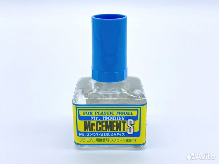 MC-129 Клей Mr.Cement S, с кисточкой, 40 мл