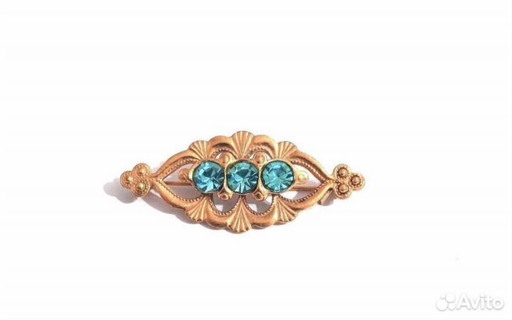 Очаровательная брошь Чехословакия СССР