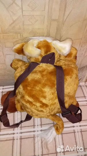 Рюкзак - Новогодний подарок виде мягкой игрушки