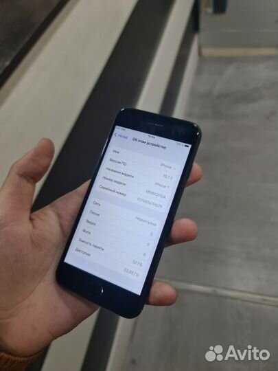 iPhone 7 32gb акб 100