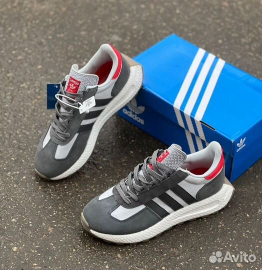 Adidas мужские кроссовки лето 43