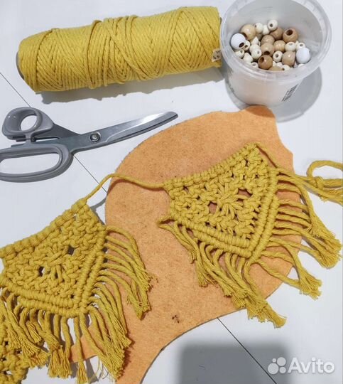 Гирлянда макраме