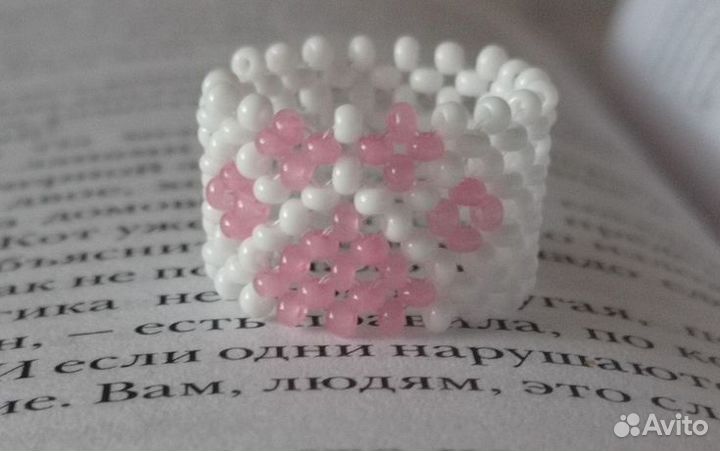 Кольцо из бисера на заказ