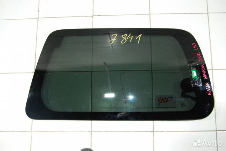 Стекло заднее левое Nissan Armada TA60 5.6 2005