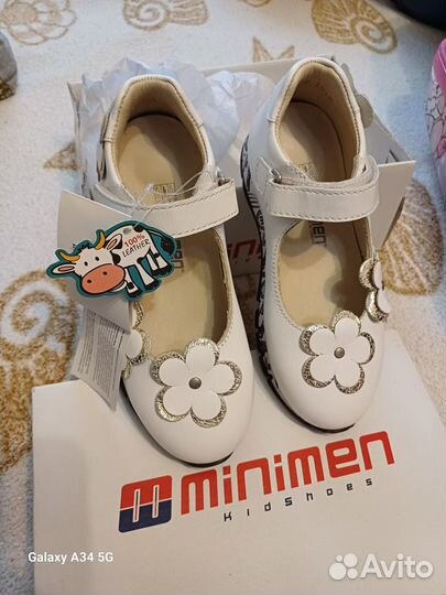 Туфли для девочки Minimen