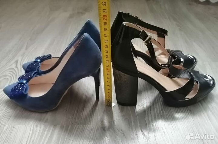 Кожаные туфли 40 размер