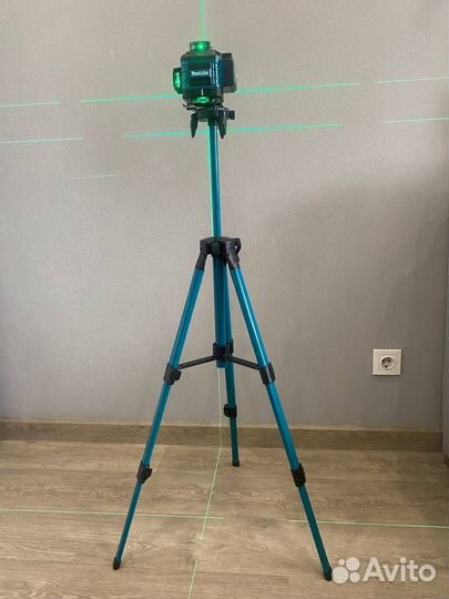 Лазерный уровень makita 4D нивелир 16 линий