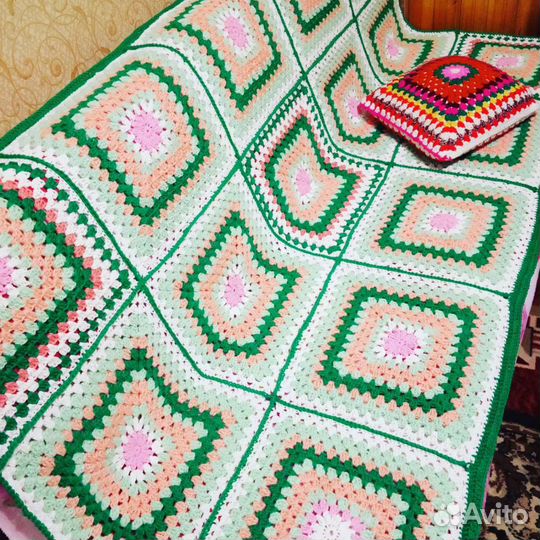 Плед ручная работа