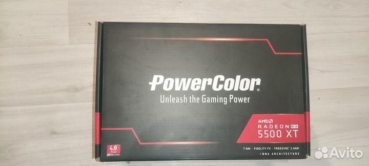 Видеокарта 5500 XT 8GB