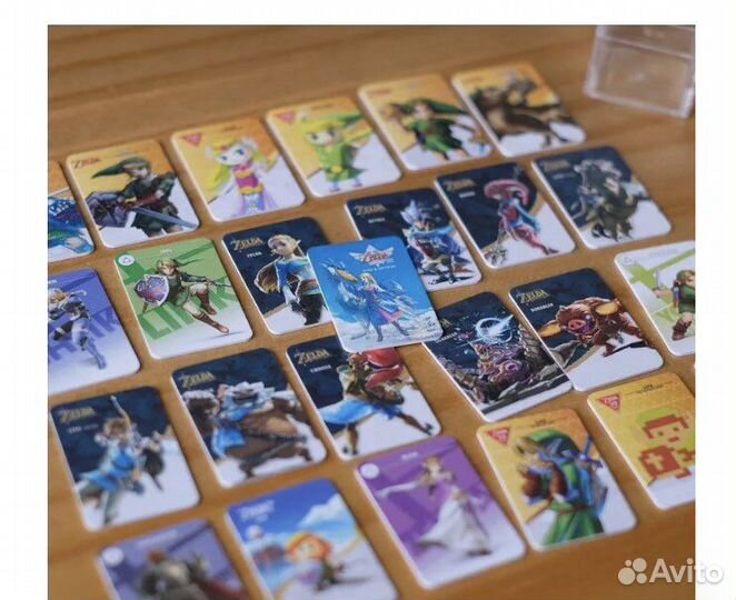 Amiibo карточки Zelda