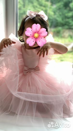 Платье для девочки 86