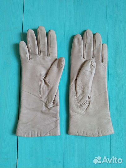 Перчатки натуральная кожа