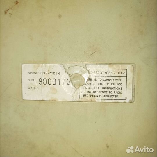 Клавиатура CSK-7101N