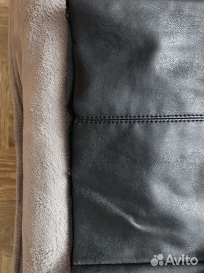 Брюки кожаные новые 46