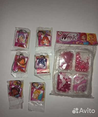 Винкс Winx брелок, ложка, наклейки, питомец