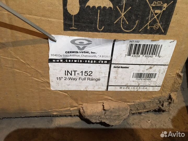 Пассивная акустическая система cerwin-vega